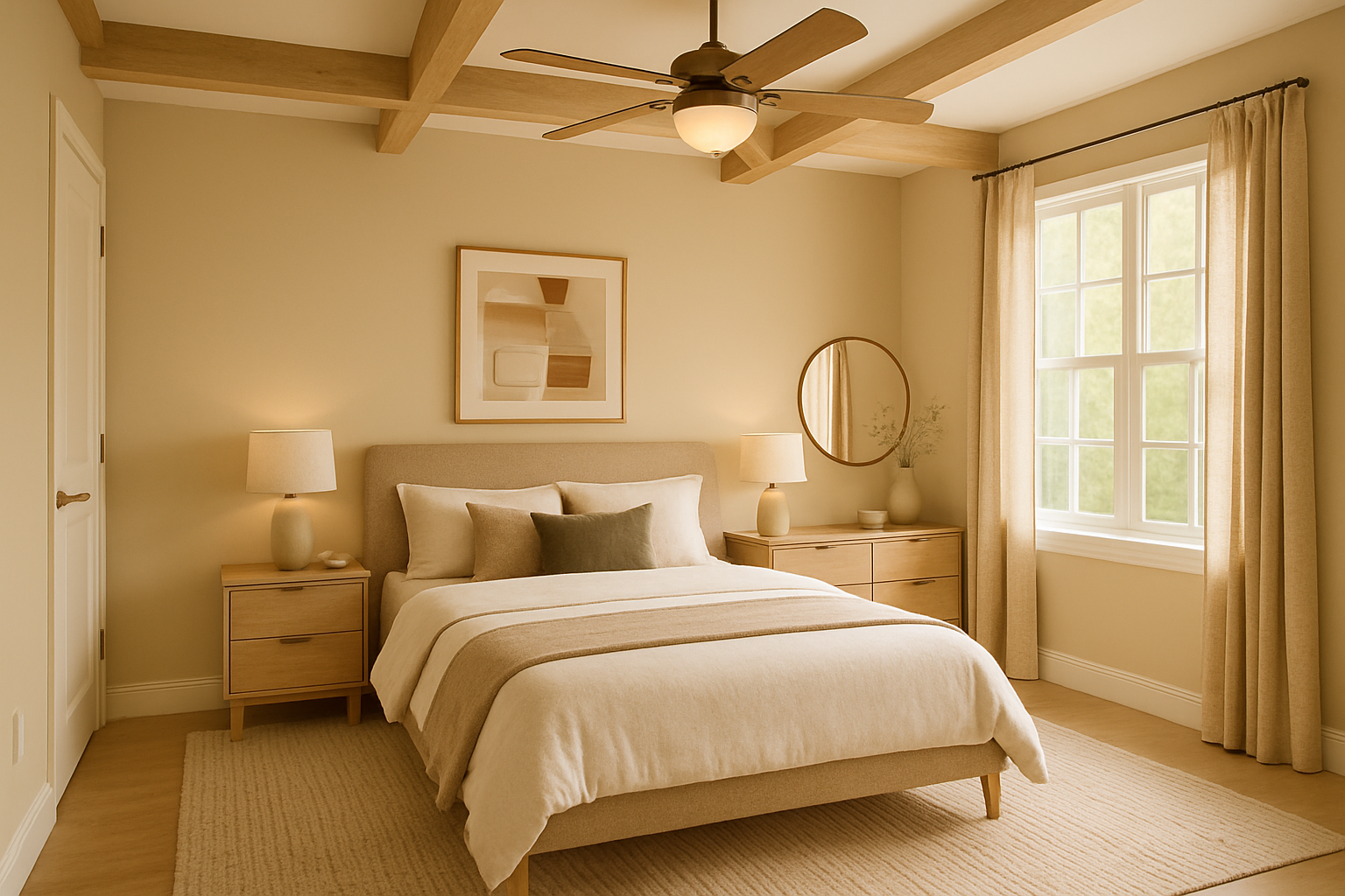 AI home design bedroom