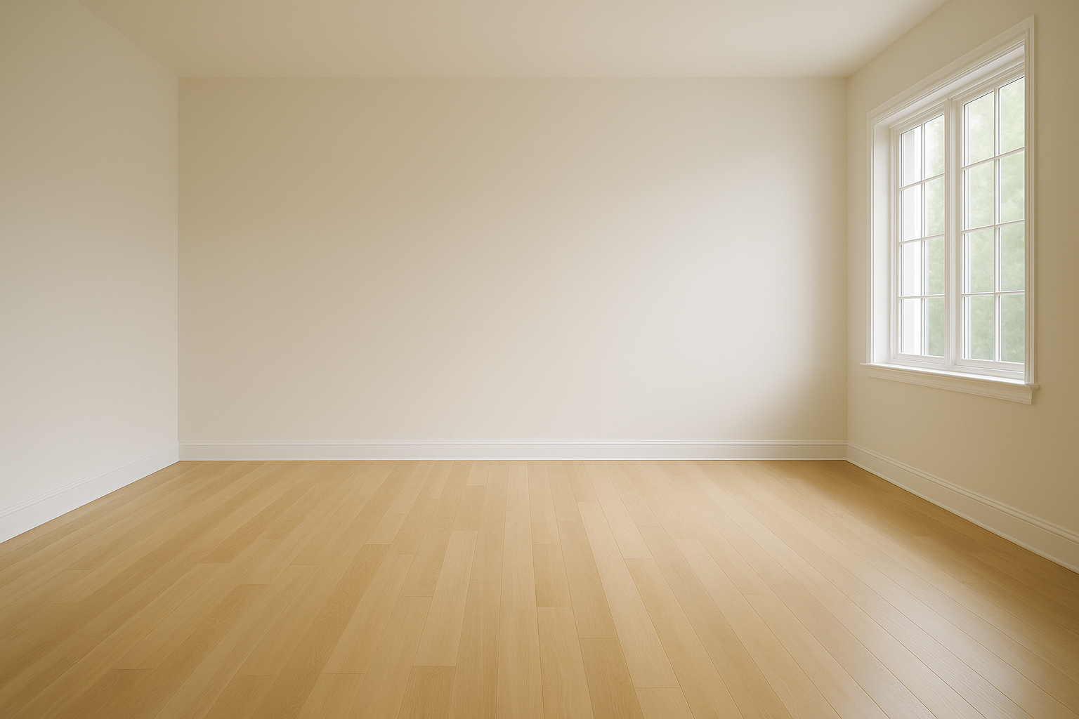 Empty rental space